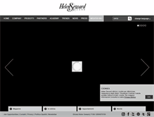 Tablet Screenshot of helenseward.it